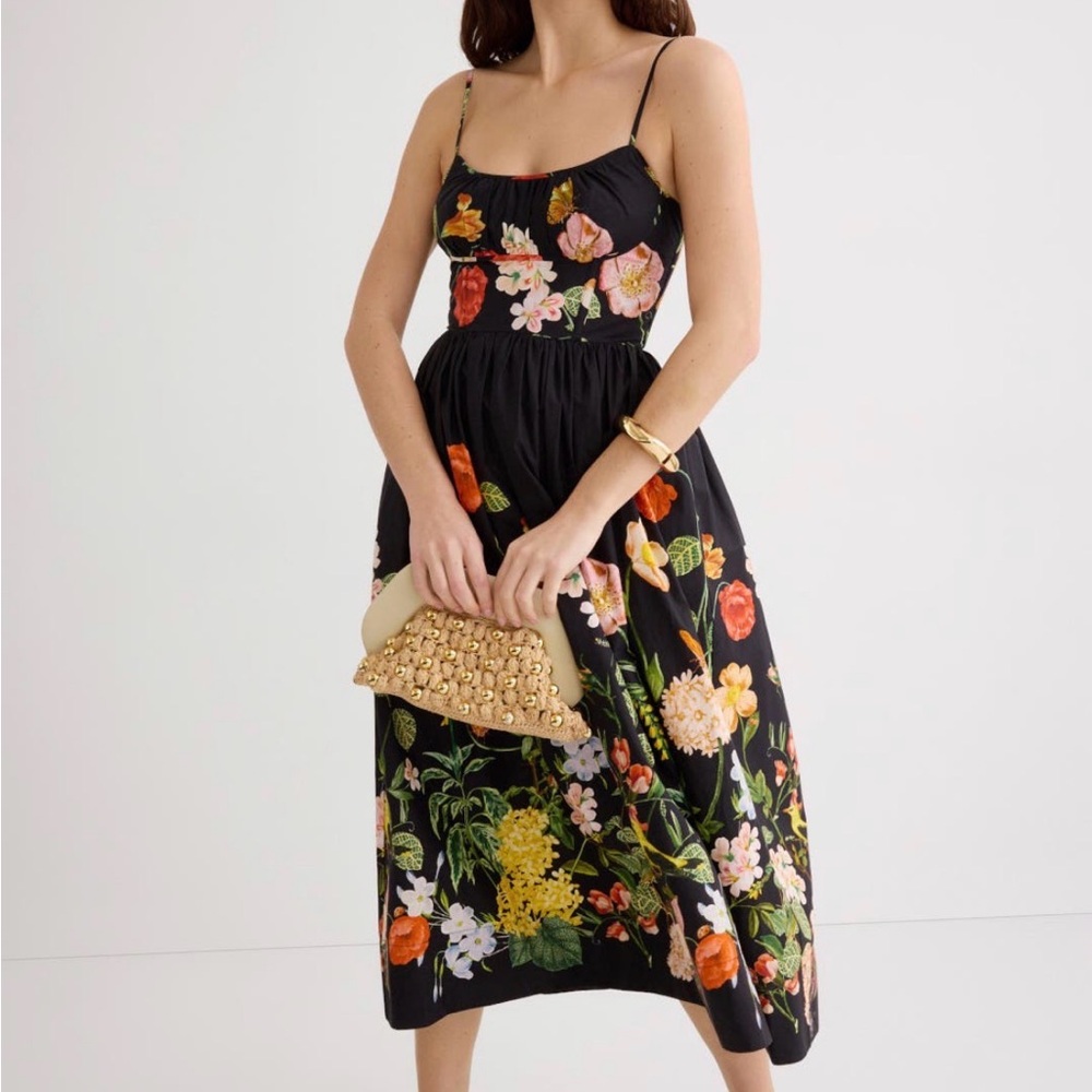 NWT Cara Cara Black Alba Midi Dress